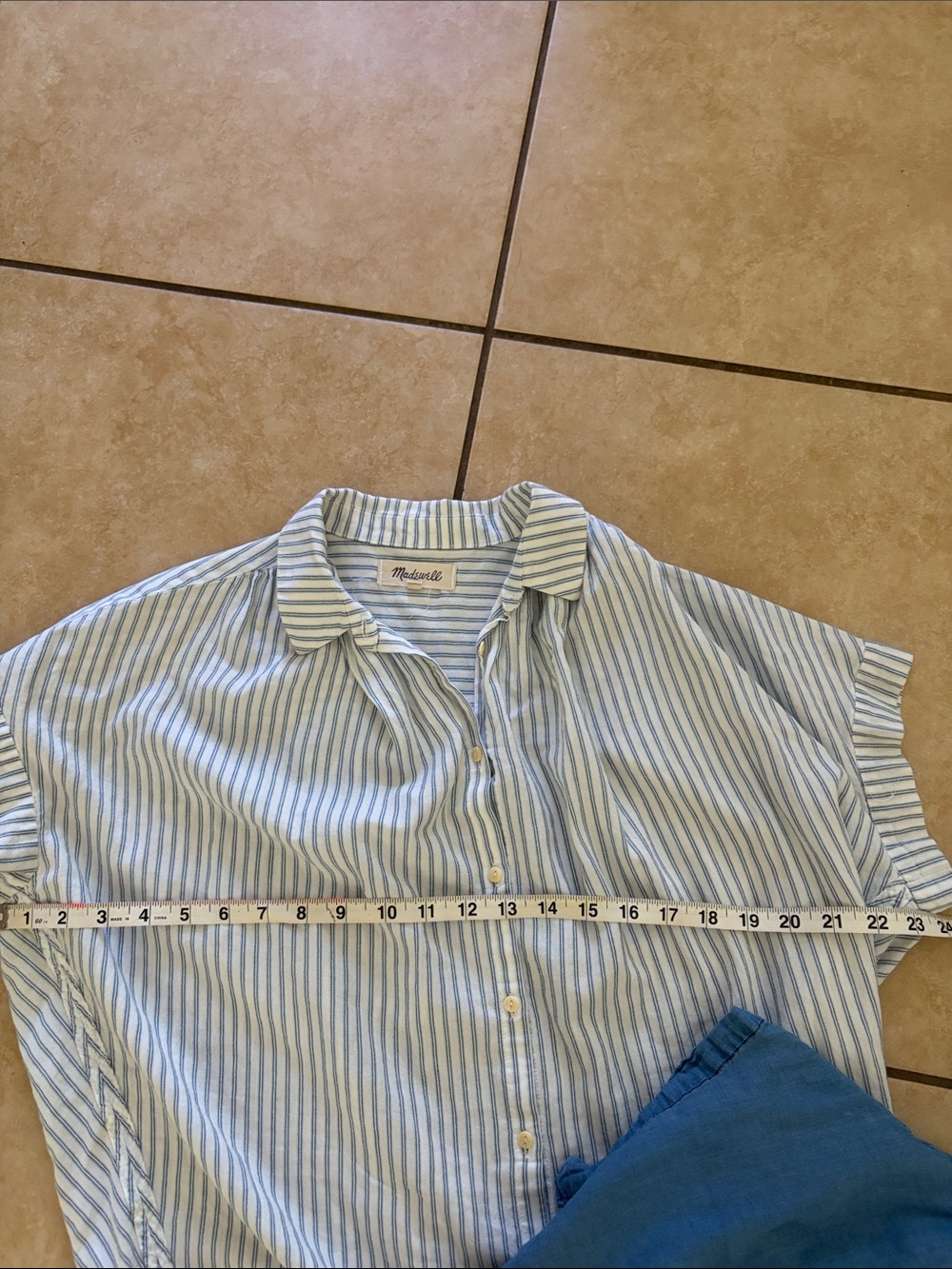 Madewell Button-Front Sleeveless Two Blouses - Picture 5 of 5